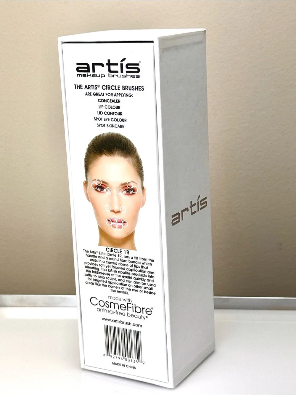 Artis Elite Collection Mirror Finish Circle 1R Brush